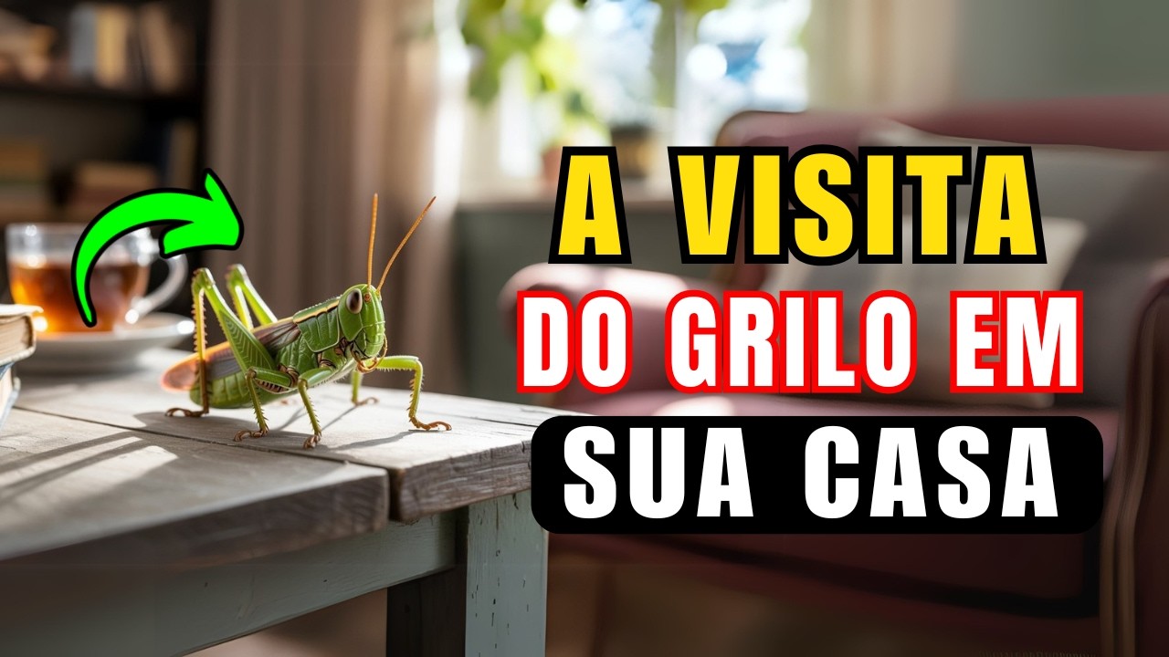 SIGNIFICADO ESPIRITUAL do Grilo na Sua Casa. Incrível!