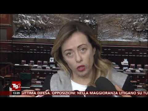 STACCA LA SPINA ! TG2 11 01 2019 appello-flash ripetuto 1000 volte dalla Meloni per salvare Salvini