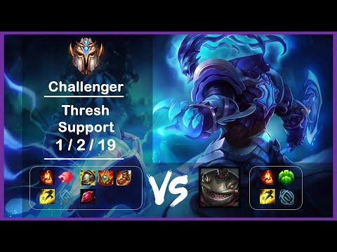 KR Challenger Replays Support Thresh vs Tahm Kench Ep.2731