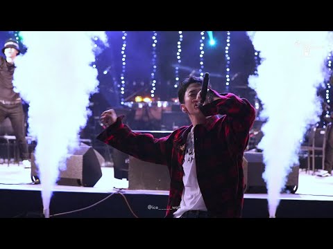 190928 준호 JUNHO 서리풀페스티벌 폐막공연 멘트 + WOW