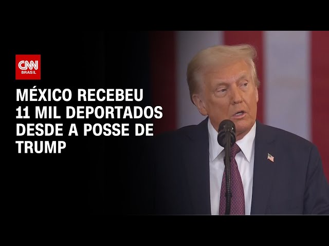 México Recebeu 11 mil deportados Desde A Posse de Trump | CNN 360