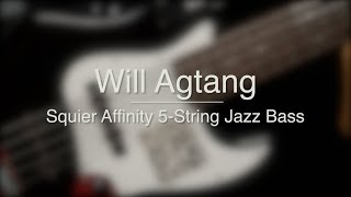 Video thumbnail for Will's Squier Affinity Jazz V by The Bass Channel