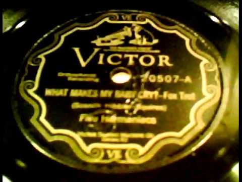 "What Makes My Baby Cry?" - The Five Harmaniacs (1927 Victor)
