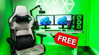 I Built a Gaming Setup for COMPLETELY FREE!