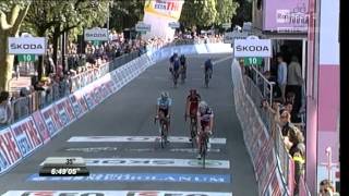 preview picture of video 'Giro d'Italia 2012 s11 Arrivo a Montecatini Terme'