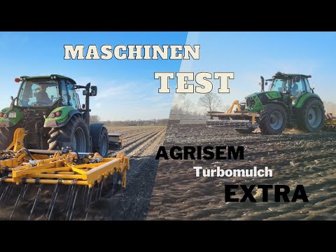Maschinen Test: Agrisem Turbomulch EXTRA / Ein Gerät für die ultra flache Bodenbearbeitung