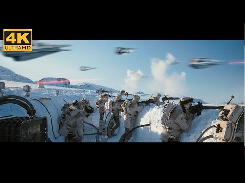 4K Star Wars Ep.V - Empire Strikes Back: The Battle of Hoth Part 1 of 2