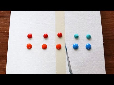 Half Night And Day Landscape Acrylic Painting Step by Step #208 - Serena Art