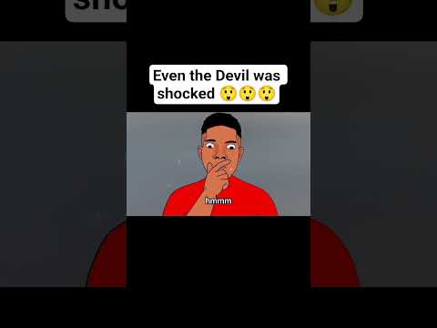 the Devil could not believe it 😂😂😂😂