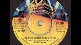 Jim Photoglo - We Were Meant To Be Lovers