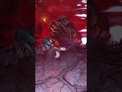 Daigo and Fuudo fighting at Enma’s Hollow in an alternative view #streetfighter6 #sfplay_altview