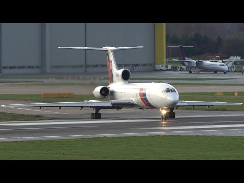 Ultra-Rare Tupolev Tu-154 Rocks Birmingham!
