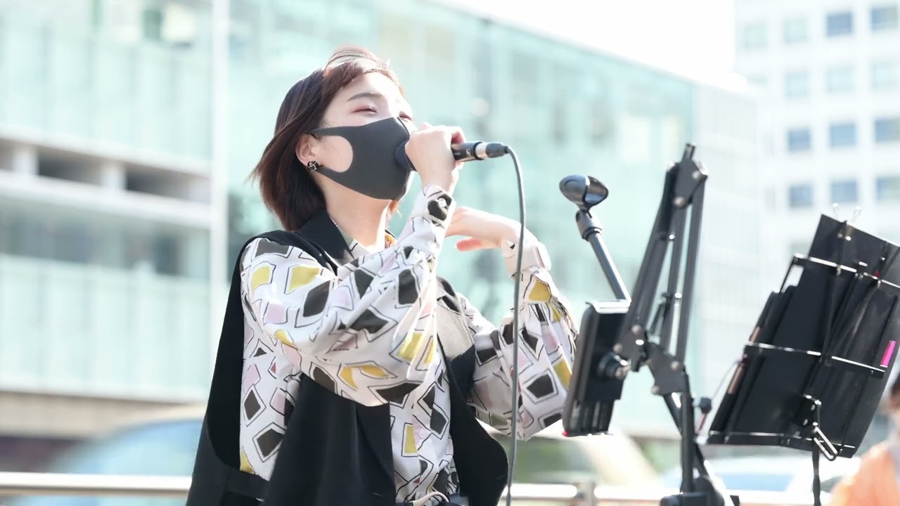 2022.5.4 - パクユナ「アイ（秦基博）」【路上ライブ】