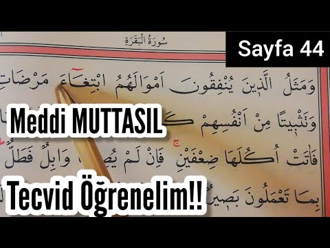 60.Kur'an-ı Kerim yeni öğrenenler /Tecvid / Quran for beginners lesson /Bakara Suresi