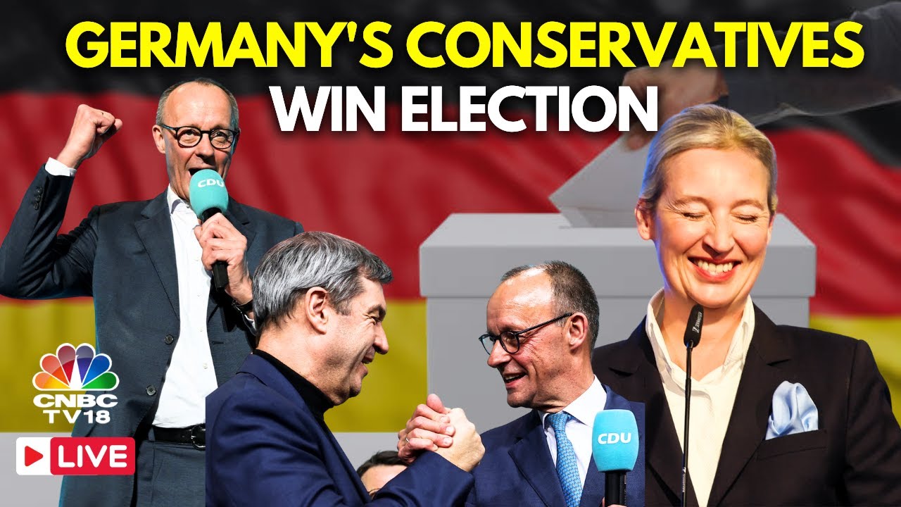 German Election Results LIVE: CDU’s Friedrich Merz Claims Victory, Weidel's AfD in Second | N18G