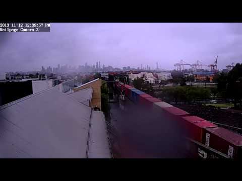 NR78-NR27-NR119-NR75 3MB2(9605) PN Superfreighter to Brisbane 12-11-2013