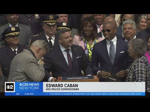 Edward Caban makes history as NYC's first Hispanic police commissioner