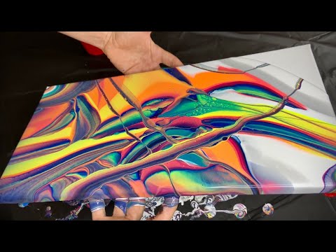 Amazing Artwork! | Acrylic Pour Painting! | Fluid Art! | Figure 8 Fun!