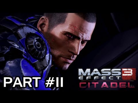 Mass Effect 3 - Citadel DLC Walkthrough Part 11 - Citadel Docks: Retake the Normandy (2 of 2) (Xbox 360/PS3/PC HD)