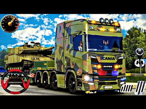 Army Truck Driver Simulator - Soldier Duty Transportr Driving - Android Gameplay