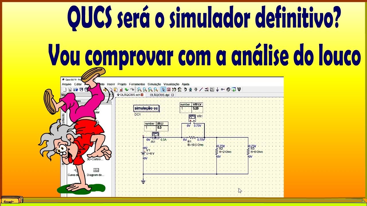 QUCS será o simulador definitivo? Vou comprovar com a análise do louco