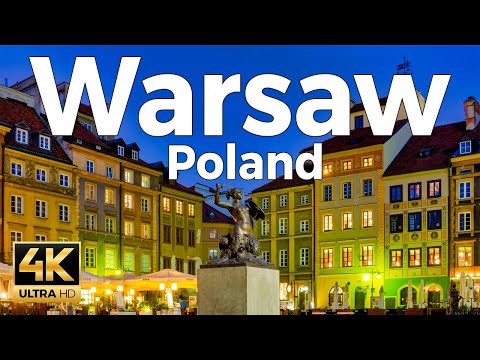 Warsaw, Poland Evening Walking Tour - With Captions