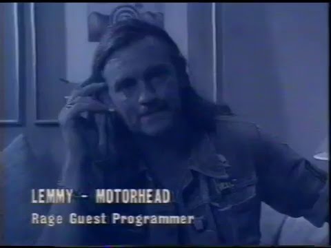 Lemmy - Motorhead programs rage on 22nd June 1991