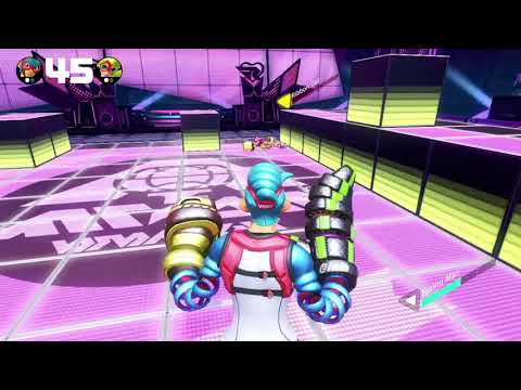 Spring Man vs. Ribbon Girl in ARMS!