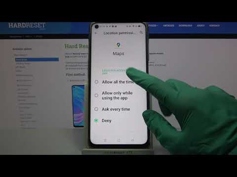 How to Manage Apps Permissions in OPPO A74 5G - Allow / Deny Apps Location Access