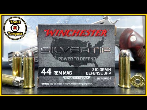 Silver Sluggers!...44 MAGNUM Winchester Silvertip Self-Defense AMMO Ballistic Gel Test!