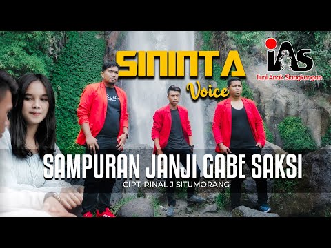 SININTA VOICE - Sampuran Janji Gabe Saksi-Sininta Voice || Cipt: Rinal J. Situmorang
