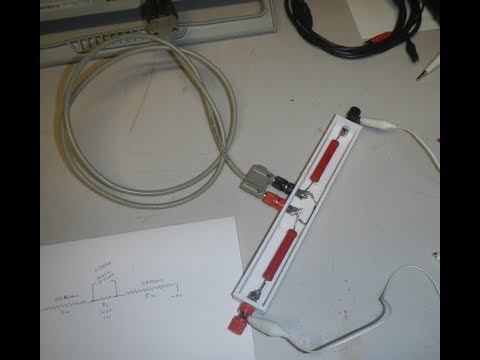 DIY High Voltage Probe Design 120 to 20,000 Volts, Divide 1000x Probe