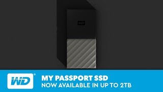 Video thumbnail for My Passport SSD | Official Product Overview - Now in Up to 2TB by WD