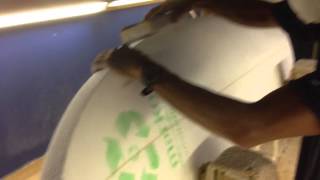 Shaping a Marko Foam recycled EPS blank - Shapers Hut on No