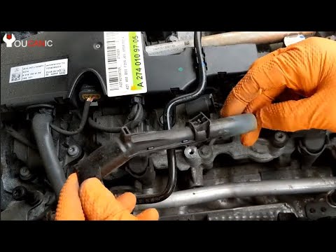 Mercedes-Benz 4-Cylinder 2.0L Engine Ignition Coil Removal Guide