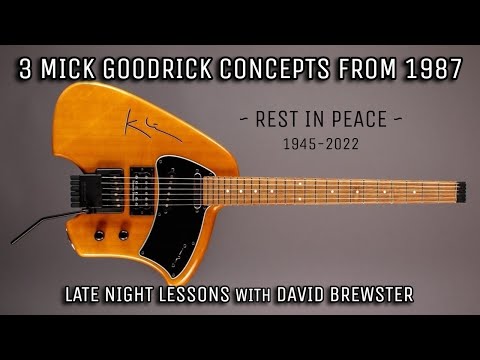 3 Mick Goodrick Concepts From 1987