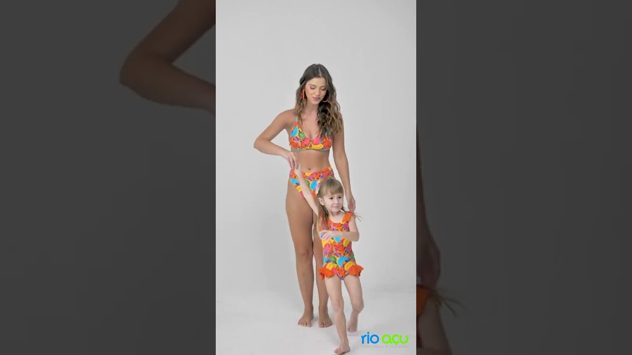 RIO AÇU  Kit Moda Praia Tal Mãe Tal filha -  Bananas