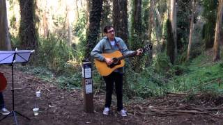 Be everything - John Van Deusen of the Lonely Forest, in a forest and unplugged.