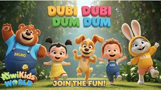 Download lagu Dubi Dubi Dum Dum 🎶 VIRAL Kids Dance Song | Super Fun Nursery Rhyme & Dance Song for Children mp3