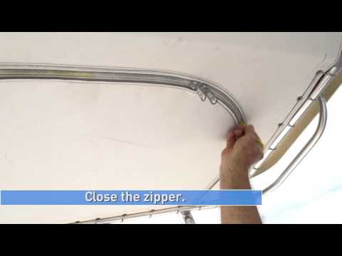 Lubricating Zippers On Board Your Boat