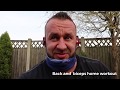 Covid 19 isolated home back and biceps workout