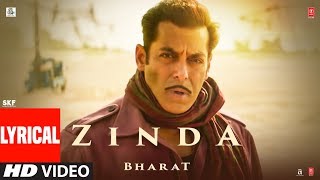 'Zinda' Song | Bharat | Salman Khan | Julius - YouTube