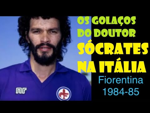 Gols do Doutor Sócrates pela Fiorentina 1984-85