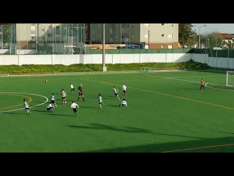 Golo de Bernardo Isidro do Alcochetense ao Olímpico do Montijo