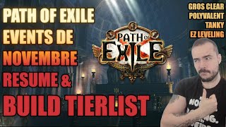 Path of Exile : Build Tierlist avec PoB Events de Novembre :D Zoom & tanky ! Go recup tes boxe !!