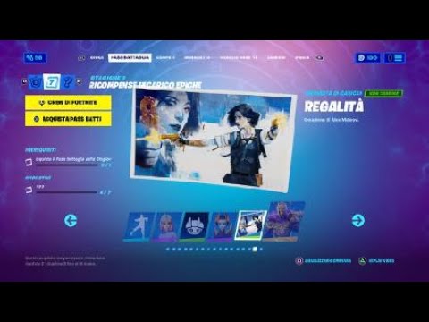 Fortnite la NUOVA schermata di MIDA FEMMINA
