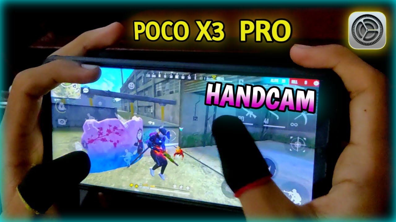 POCO X3 PRO HANDCAM 📲 SETTINGS ⚙️ HUD + SENSI + DPI [FREE FIRE HIGHLIGHTS] 😍