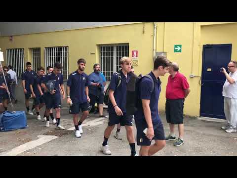 Modena Fc - Partenza per il ritiro di Fanano