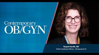 Raquel Dardik, MD, explains Ultrasound AI's FDA-cleared delivery date technology