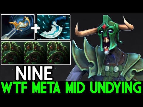 NINE [Undying] WTF Mid Undying with Echo Sabre + Blink Dagger Dota 2